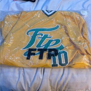 Dead stock FTP Script Pullover baseball jersey